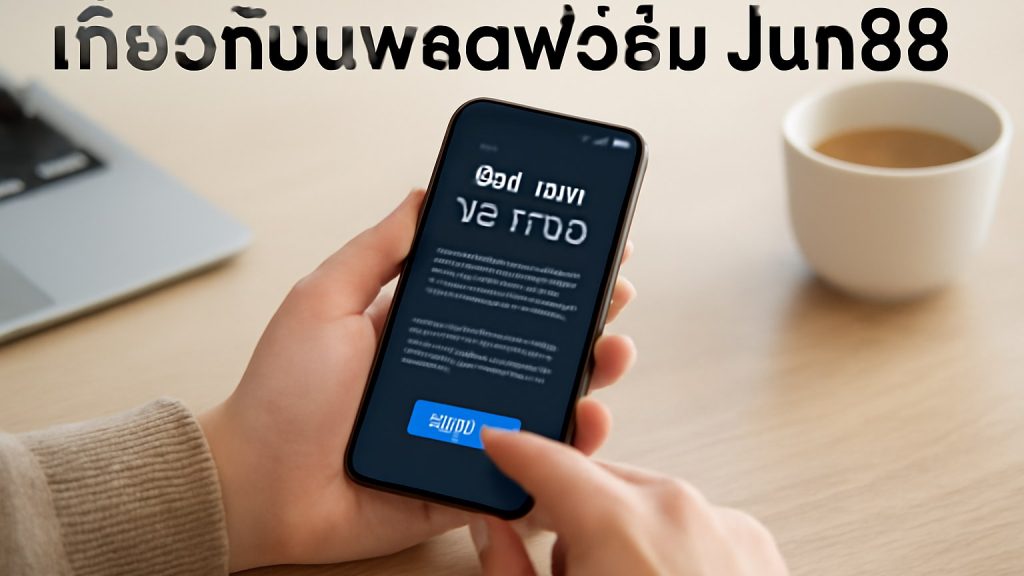 Jun88 - แพลตฟอร์มเดิมพันออนไลน์ที่น่าเชื่อถือและปลอดภัย